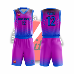 Custom Basketball Uniform Set | Wholesale Sublimated Jersey & Shorts